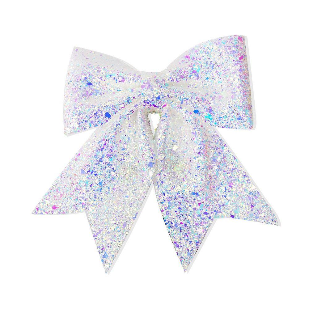 DIY Colorful Bow Ornaments Pearl Cotton Christmas Tree Ornament Happy New Year Decoration