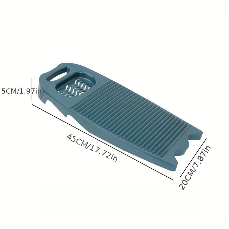 Langlebiges Anti-Rutsch-Waschbrett in zufälliger Farbe mit ergonomischem Griff Kompaktes Waschbrett Geeignet für empfindliche Kleidung Unterwäsche Socken