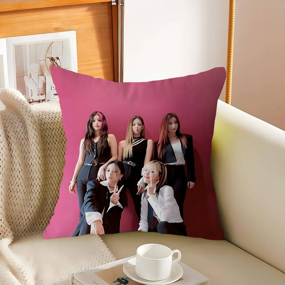 I-Наволочка Itzy Girls для спальни и гостиной, декоративная наволочка для подушки на диван 16x16Inch