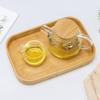 Rectangular Bamboo Serving & Drainage Tray