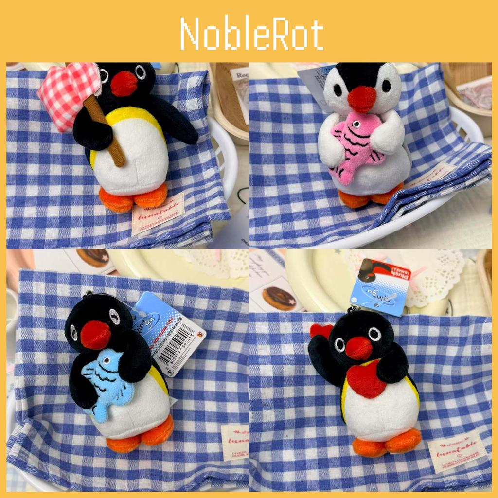 Pingu Pinguin Plüsch Schlüsselanhänger Mit Weicher PP-Baumwollfüllung Für Rucksack-Dekoration Und Geschenk