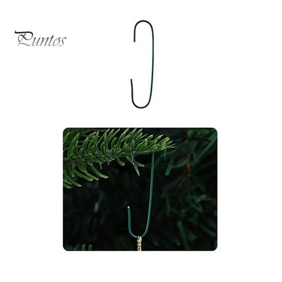 Decorative Hangers for Christmas Trees Ornament Hooks, Metal Wire Hanging Hook, C-Shaped Easy to Use Tree Hooks Ornaments Hanger Decoration,
