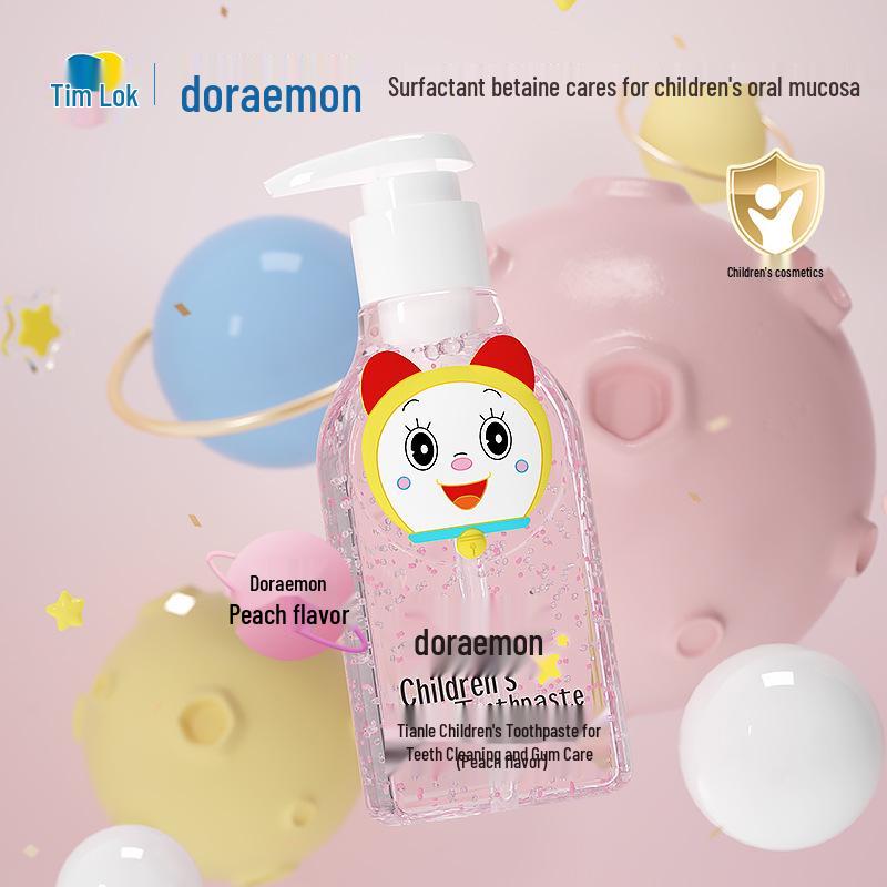 Tianle Doraemon Kids' Anti-Cavity Fluoride Toothpaste, 140g, for Ages 3-12