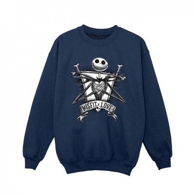 Girls The Nightmare Before Christmas Misfits Love Sweatshirt