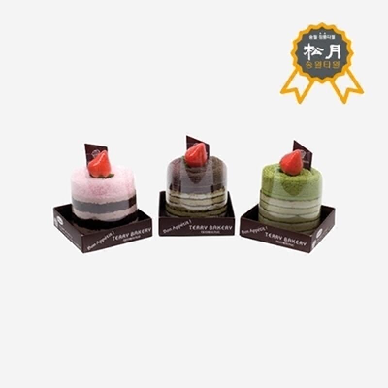 Songwol Bakery Towel Tiramisu Cake (10 pieces) 10 strawberries (pink)