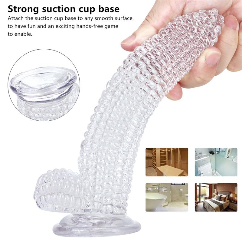 Kukuřičný penis anální kolík Vegetable Penis Simulation Big Dildo Produkty pro dospělé Ženy Masturbační zařízení Sexuální produkty pro dospělé