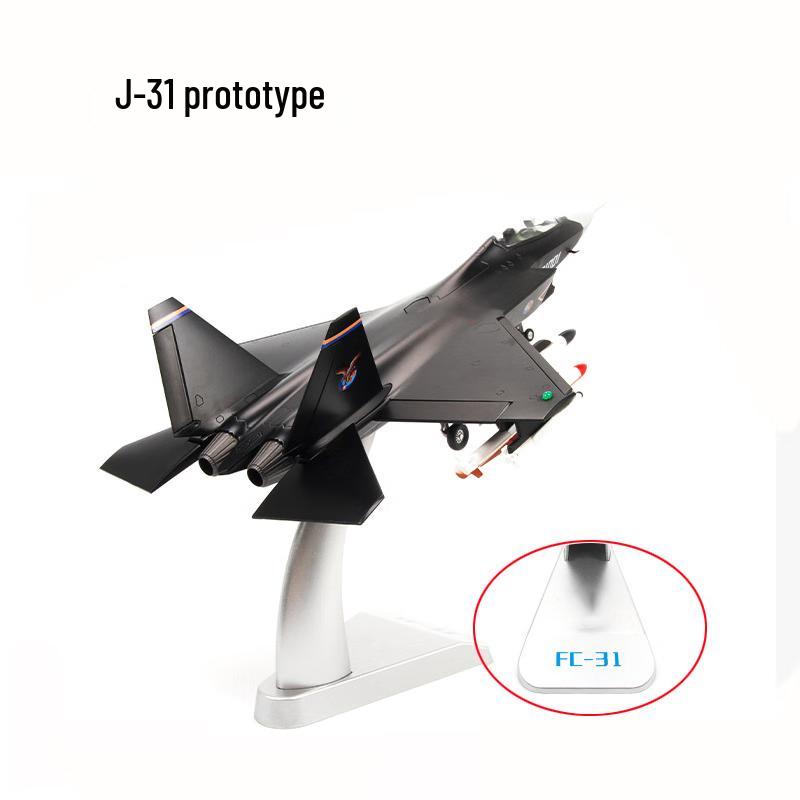 J-31 Fighter Jet Model (1:48 Scale)