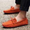 Men’s Moccasins Tasseled Loafer Driving Gommino Comfort Flats Casual Slip-ons Plus Size Suede Shoes for Men Over Sized