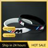 BADY9 New 2025 Flexible Bracelet Sports Bangle M Power Silicone Soft Rubber Wristband For BMW M Emblem M3 M5 X1 X3 X5 X6 E46 E39 E36 E