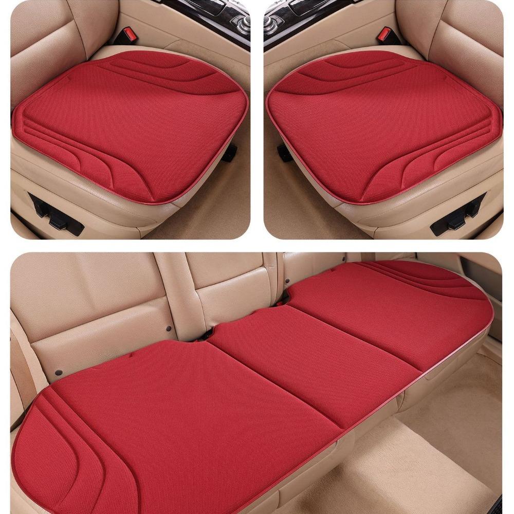 

Latex Seat Protector Pad Soft Seat Protection Good Rebund Car Seat Cover All-Season красный