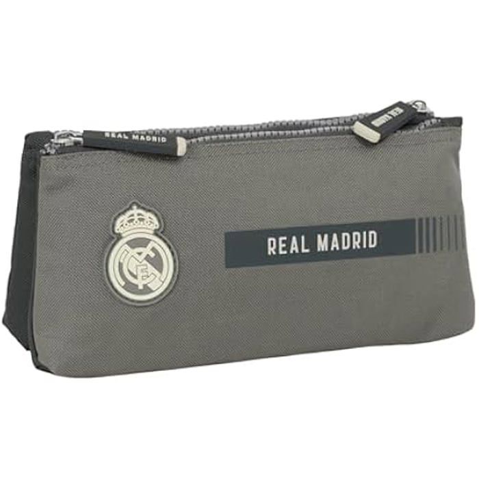 Trousse Scolaire - SAFTA - Real Madrid - Confortable - Résistante - ISO 9001
