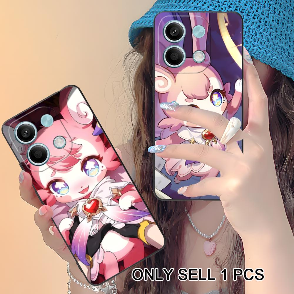 HSR Mem Matte TPU Mobile Phone Case for Xiaomi Redmi Note 14 13 12 11 S Pro Plus 4G 5G Colorful Printing Cover