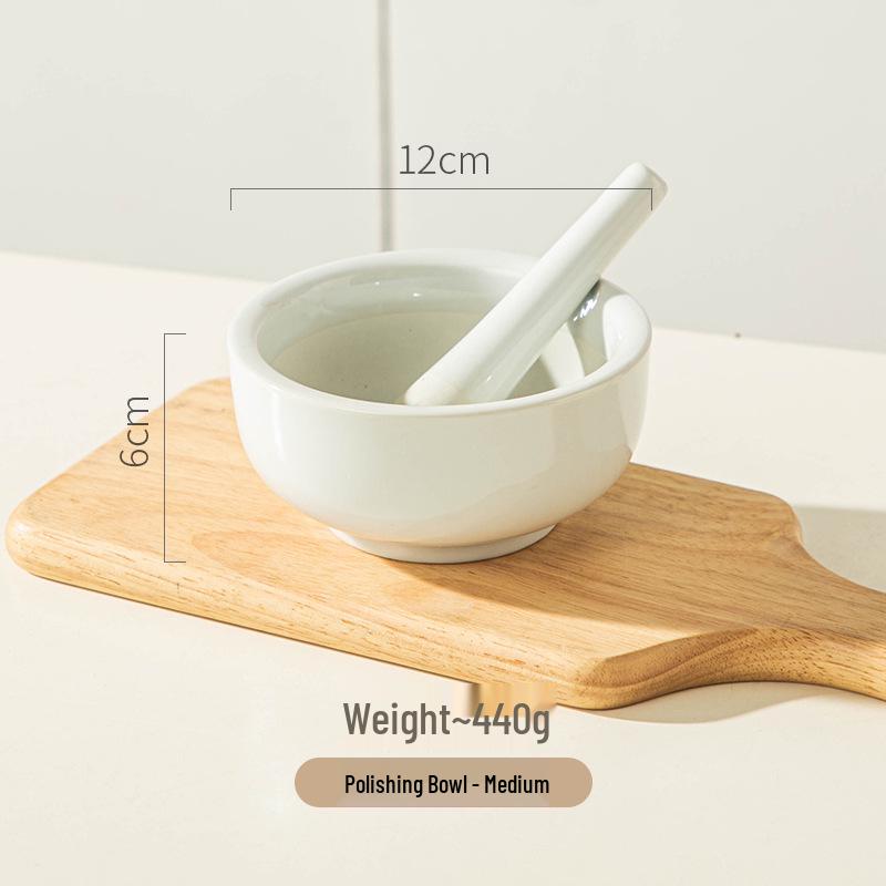 Krémový keramický drtič česneku a zázvoru - Drtič doplňků stravy a kreativní kuchyňský gadget