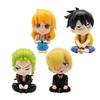 Luffy Piece One Sanji Nami Zoro Action Figure Anime Kawaii Pvc Model Decor Doll