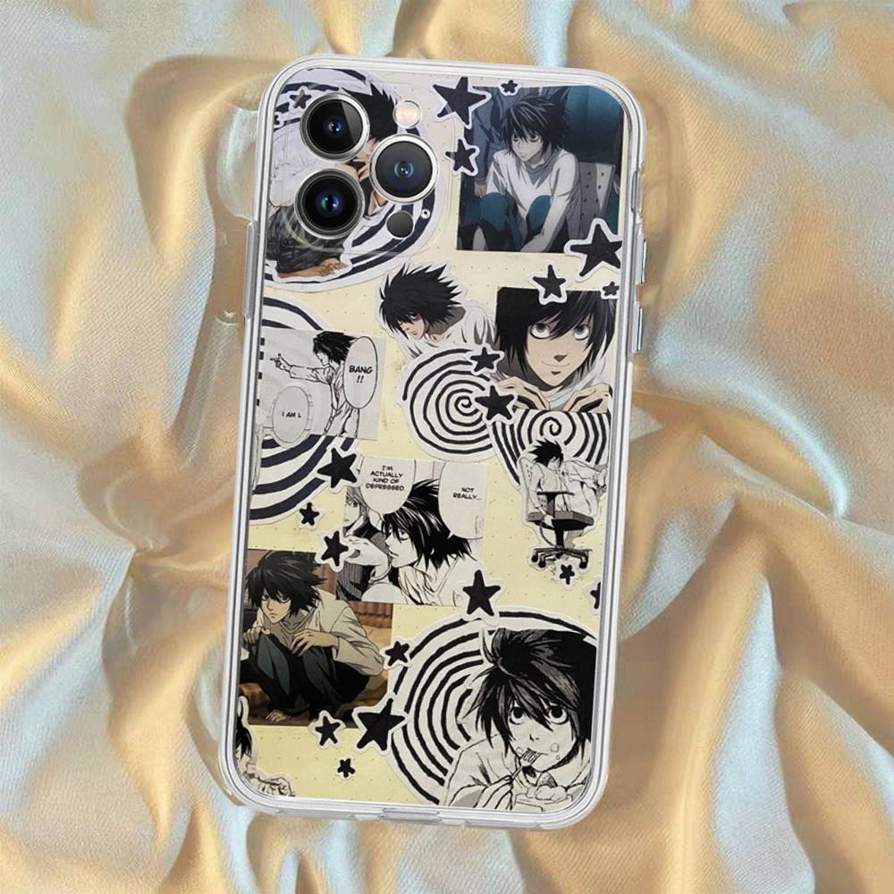 Anime Death Note Phone Case For iPhone 17 16 15 Plus X 14 11 12 13 Mini Pro Max Mobile Case