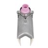 Bouclier de protection pour soudage Ti Alloy à angle droit à 90 degrés, couvercle de protection TIG avec mandrin à coin de 1/8 pouce et corps de lentille à gaz