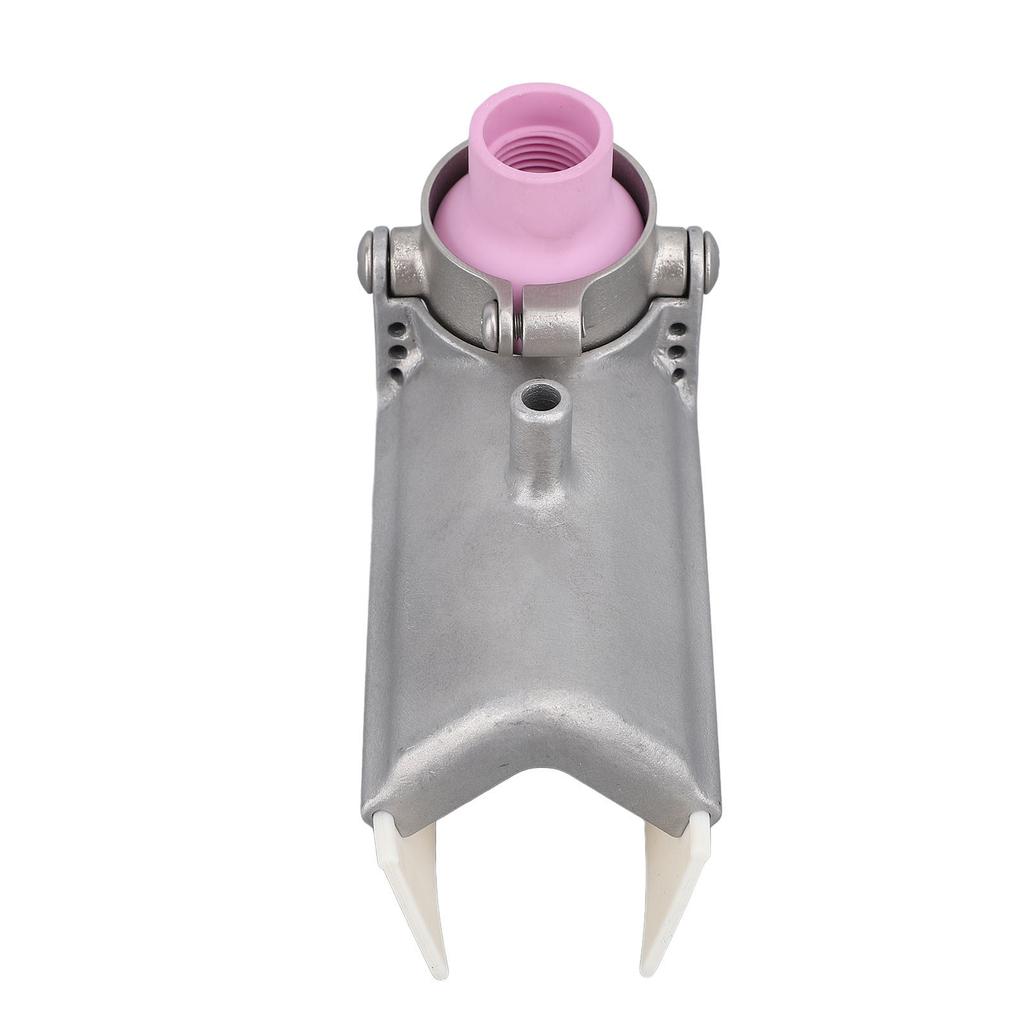 Ti Alloy Welding Trailing Shield 90 Degree Right Angle TIG Guard Cover with 1 8 Inch Wedge Chuck and Gas Lens Body