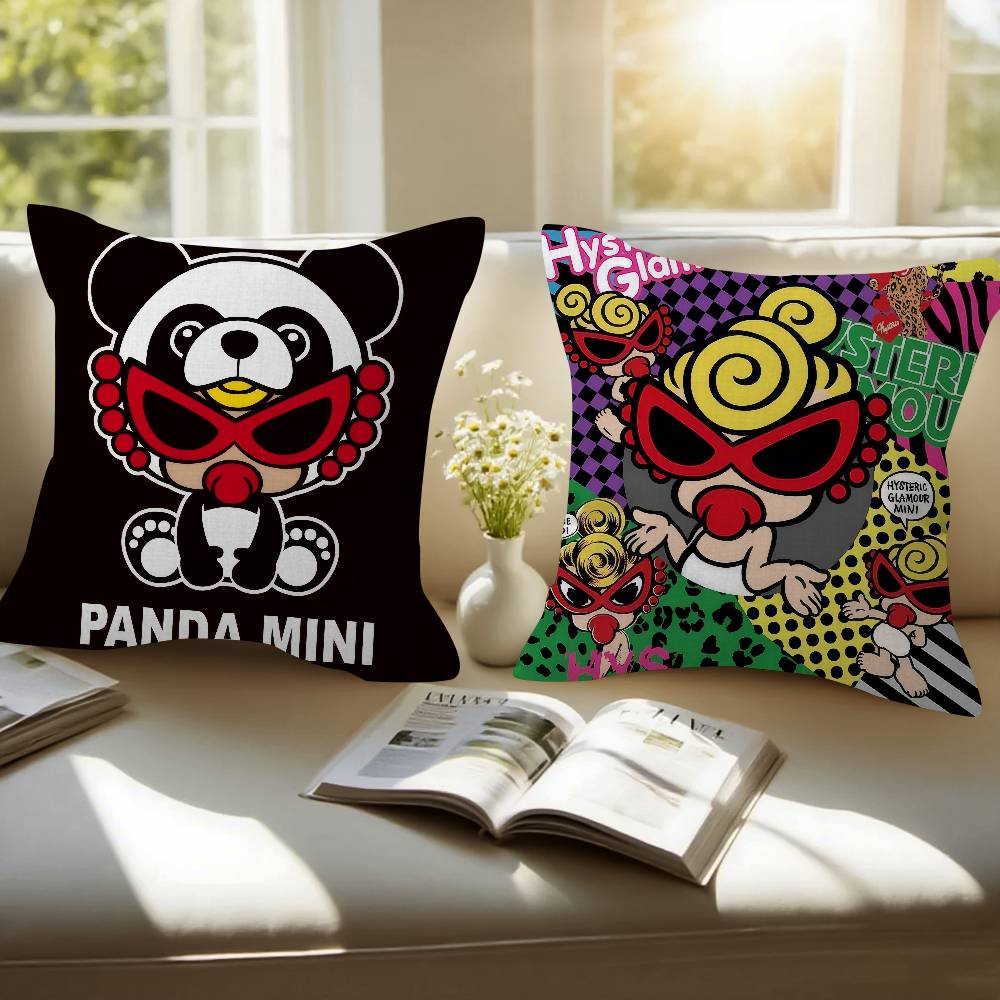 Japan Fashion Hysteric Mini 4545cm Cushion Cover Pillow Cover Decor Pillowcase Home Pillowcase for Couch Pillow