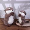 Cute Lazy Otter Animal Plush Toy Sleeping Doll Children's Birthday Gift Pillow Otter Animal Plush Toy