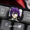 Anime Chainsaw Man Series Character Makima Reze Pava Mechanical Keyboard  Keycaps Esc  Peripherals Gifts