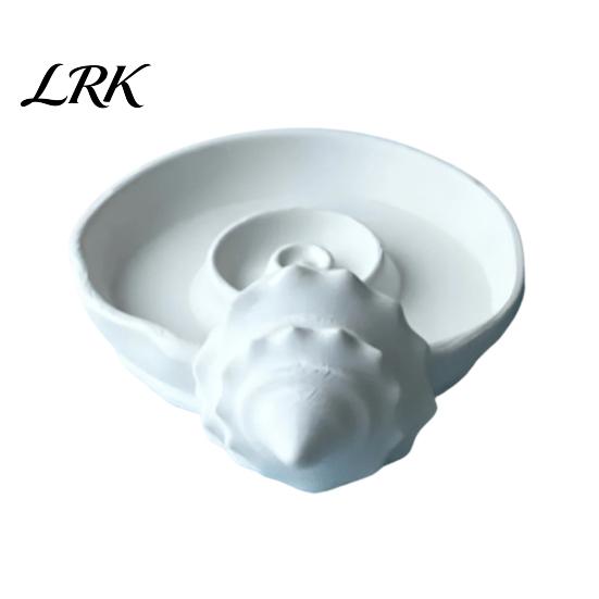 Jewelry Display Tray 3D Printed Conch Tray, Rings Earrings Necklaces Organizing Decorative Holder Dish, Trinket Keys Plate for Home Decor Dish