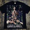 Ghost In The Shell Par Impression Anime Manches Courtes Lâche Grande Taille Rétro Classique High Street T-shirt Hommes et Femmes Même Style