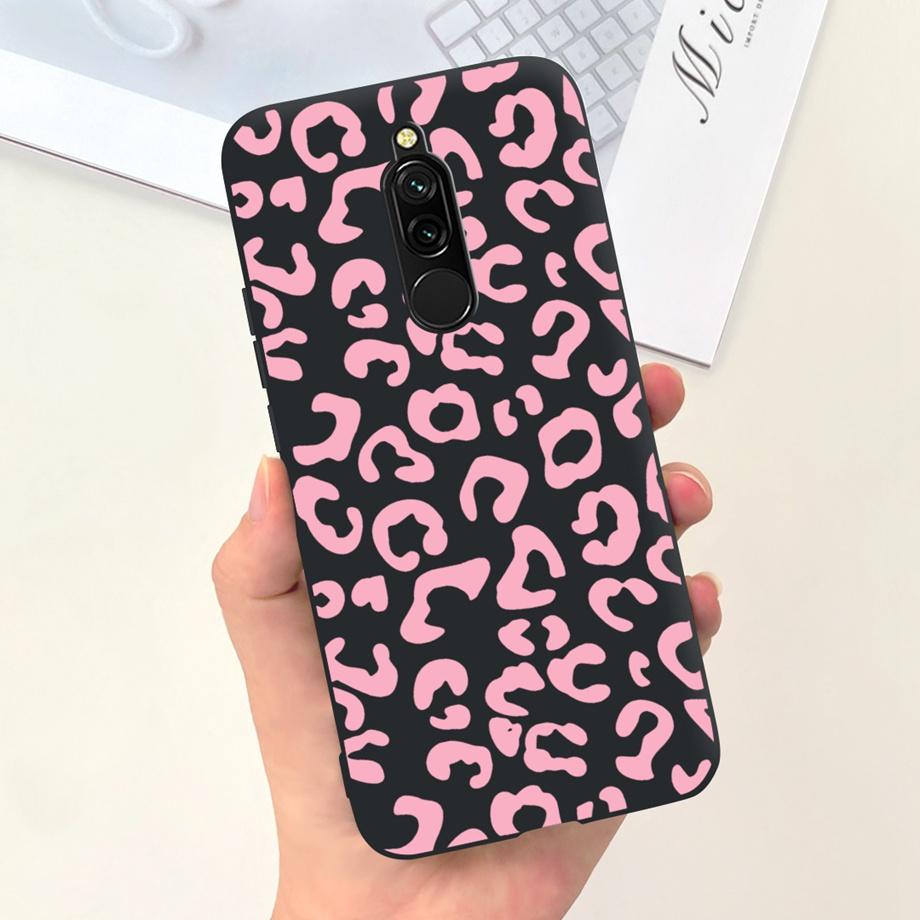 Liquid Silicone Cute Case for Xiaomi Redmi 8 Capa Protective Back Cover For Redmi Note 8 Pro Note8Pro Note 8T Bumper Redmi8 Case
