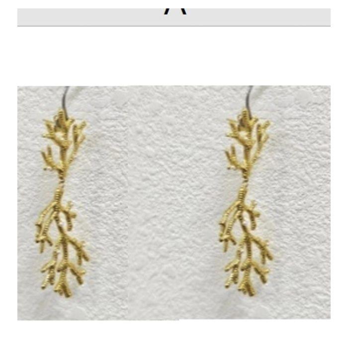 Boucles d'oreilles - Luxenter - Ikuzol - Alliage métallique - Or jaune 18 carats - Style boho
