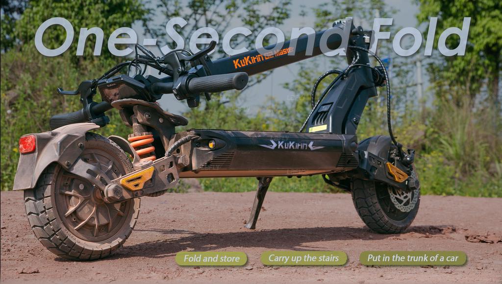 KuKirin G2Master(2025 New Model ) Electric Scooter, 2000W Dual Drive Motor, 52V20.8Ah Battery, Max Speed of 60km/h