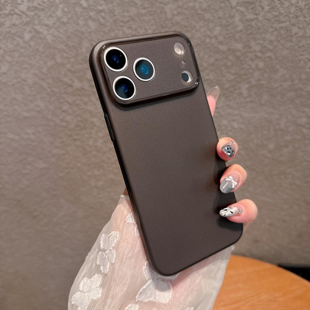 Business Translucent Matte Case For iPhone 17 Air 16 15 14 13 12 Mini 11 Pro Max Plus 17Pro 16E X XS Max XR 7 8 Plus Thin Funda