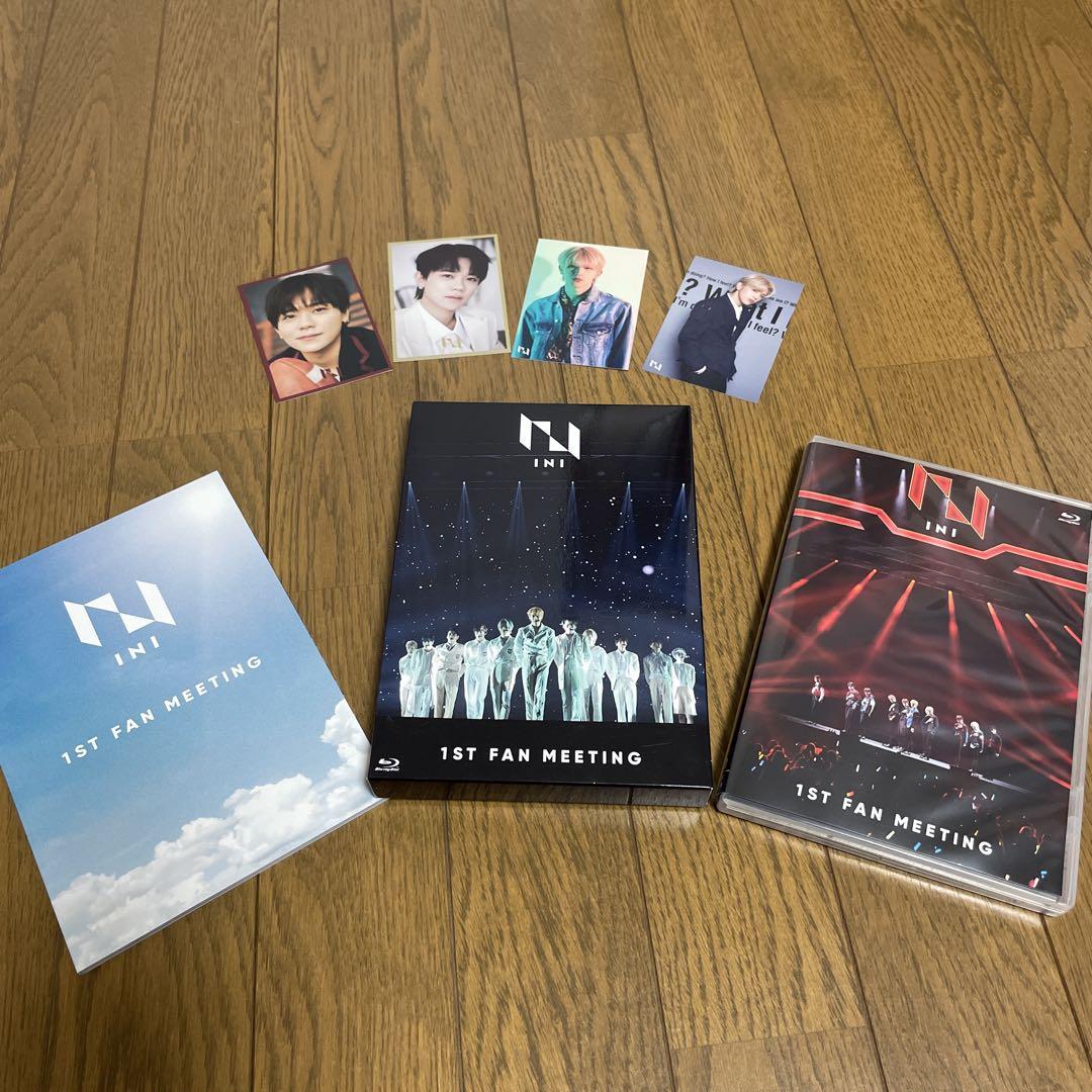 

[USED] INI 1ST FAN MEETING Blu-ray with trading card!!