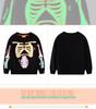 Glow-in-the-Dark Halloween Boys' Cotton Sweatshirt