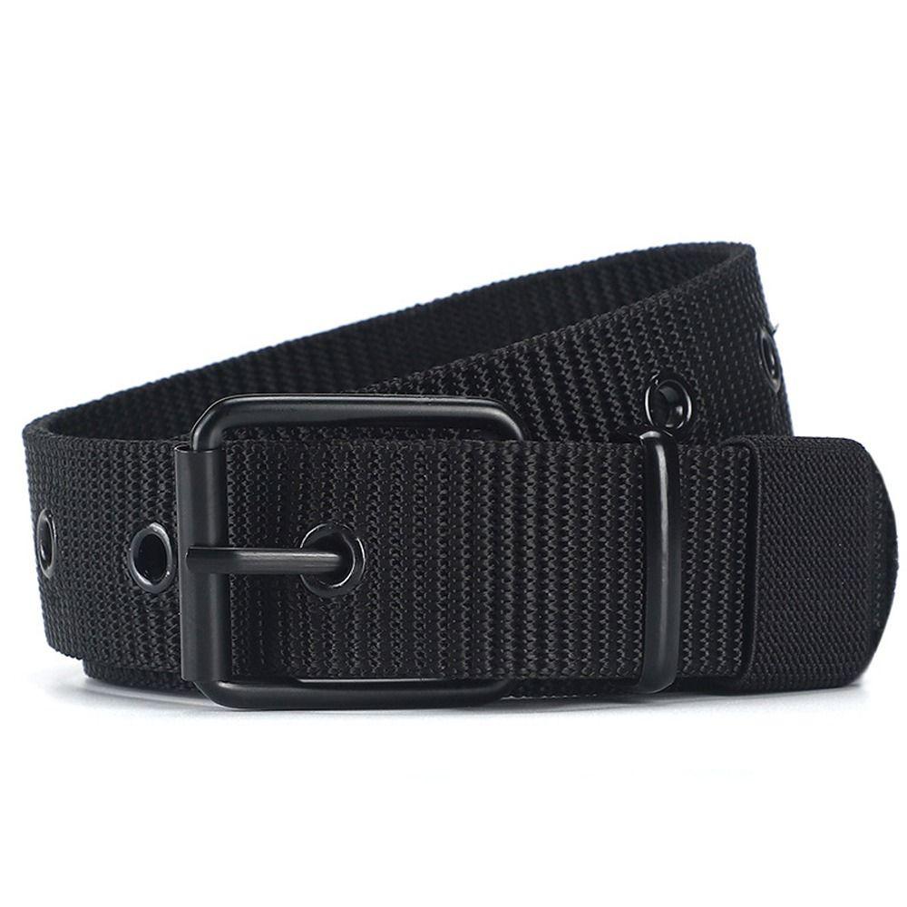 Accessories Hollow Student For Women Korean Waist Strap Canvas Waist Belts Nylon Man Waistbands