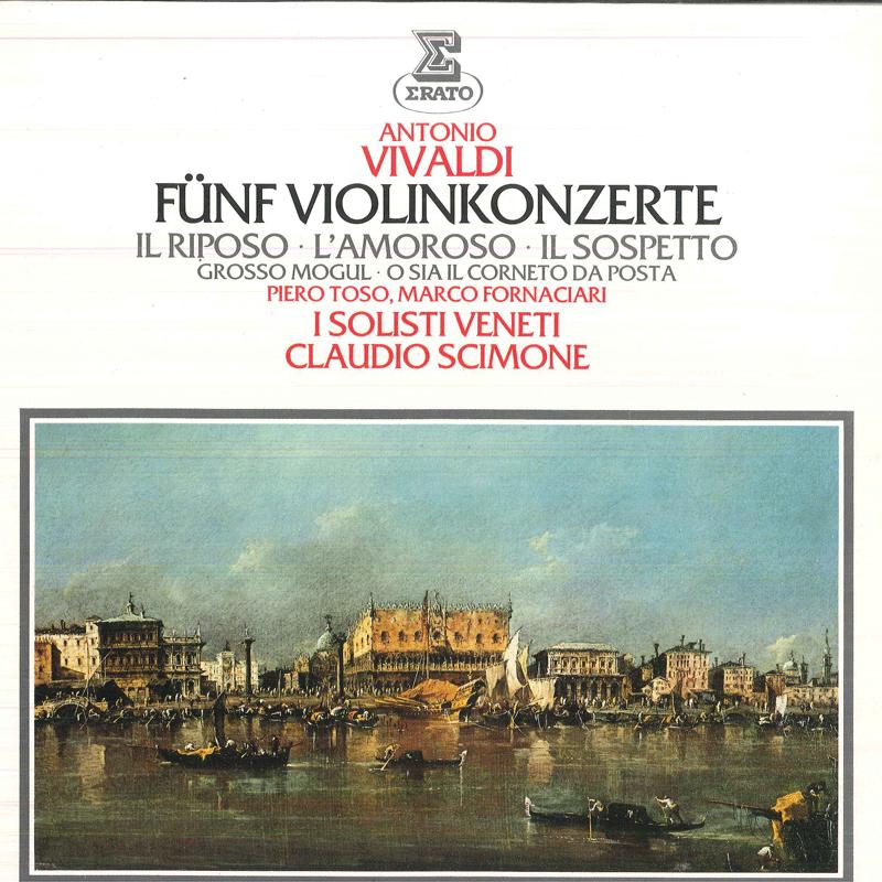 

LP Record CLAUDIO SCIMONE, I SOLISTI VENETI - Vivaldi Funf Violinkonzerte - Il Ri ZL30743 ERATO 1980 Germany Classical Used