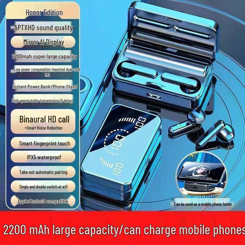 Vivo Sports True Wireless Bluetooth Earbuds with Long Standby, Compatible with Huawei, OPPO, and Apple