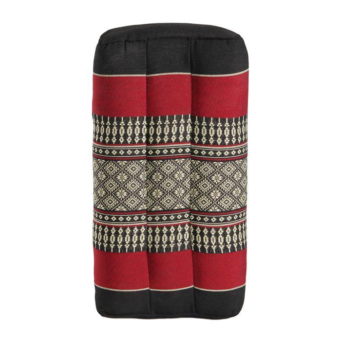 STANDARD - Coussin de Yoga et Méditation - Noir Rouge - X1