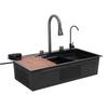 Drop In Kitchen Sink Multifunction Single Bowl Stainless Steel Kitchen Sink Workstation with 360 Deg
