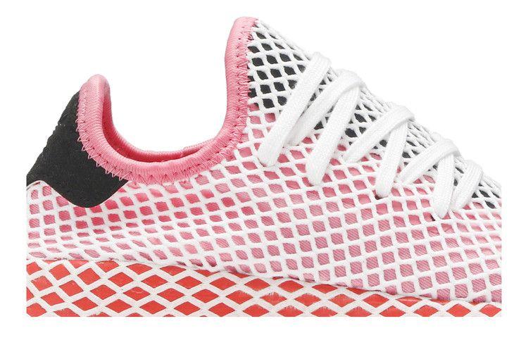 Women's Sneakers adidas Deerupt Core Black Chalk Pink (Women's) Core Black/Core Black/Chalk Pink