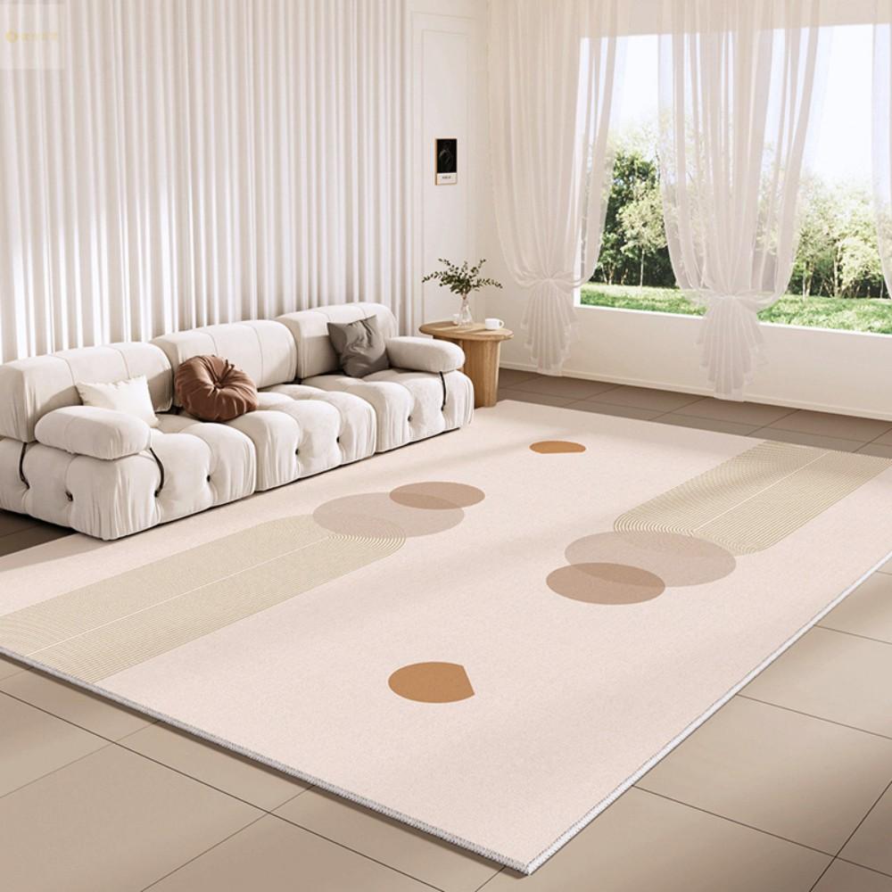 Modern Minimalist Sofa Bed Side Rug Waterproof Shockproof Slip Resistant Stain Resistant Washable Home Decor Accessories