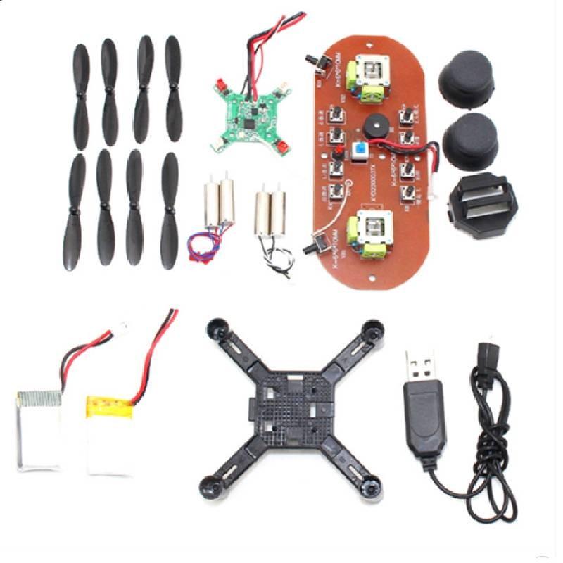 Drone Assembly Mini Set With Metal Parts For Student Flight Class And Hobby Use