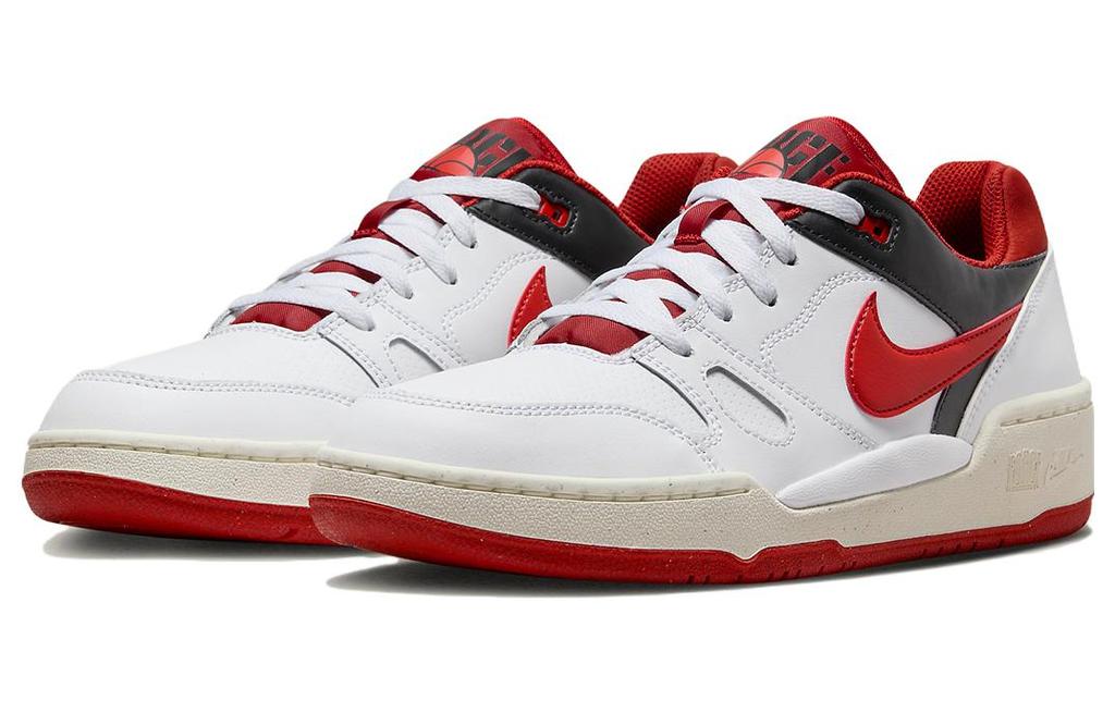 Nike Full Force Low White Red Black FB1362-102