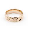 Fashionable Diamond Lattice Pattern Ring - Women's Stylish and Unique Couple's Ring