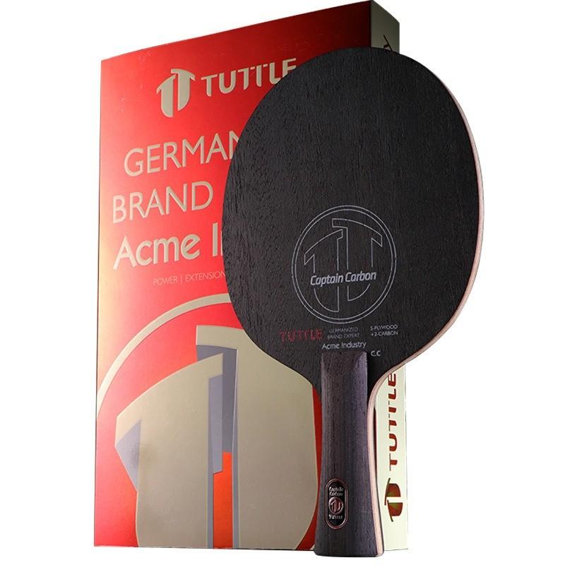 TUTTLE CAPTAIN CARBON CC Table Tennis Blade Racket Fast Attack Loop Offensive Ping Pong Bat Paddle