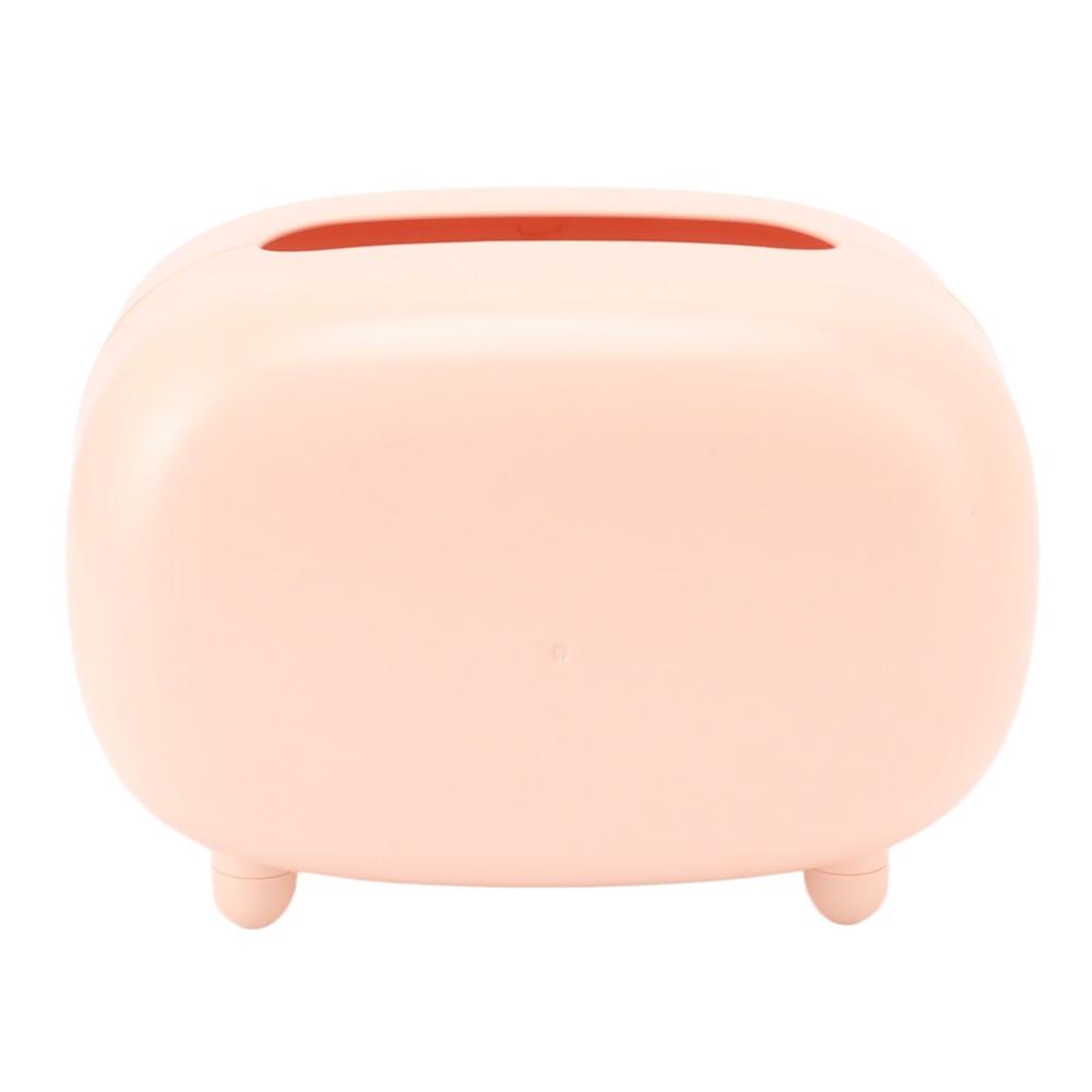 Pink Color Retro Radio Tissue Box Radio Shape Decorative Tissue Box Cover Multifunction Retro Design Tissue Holder Dispenser