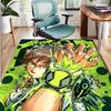 Ben 10 Cartoon Pattern Rug, Indoor/Outdoor Mat, for Picnic, Gameroom, Bedroom, Office, Living Room, Home Decor Carpet, Birthday Gift