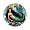 Enchanting Seashells Underwater Metal Wall Art Decor Flat 2D