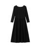 SALON DE YOHN Basic Ballet Core Dress_ Black