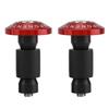 KIMISS Universal 1 Pair Motorcycle Grip Bar End with Handle Plug Cap for Most