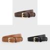 Elegant Genuine Leather Womens Belt For Jeans And Casual Wear With Alloy Buckle