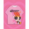 THE POWERPUFF GIRLS Women's Short Sleeve 3D Print T-shirt Round Neck Summer Oversized Casual T-Shirt Women's Clothes